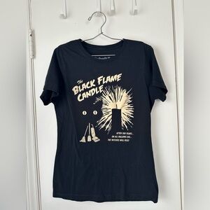 Black Flame Candle t shirt